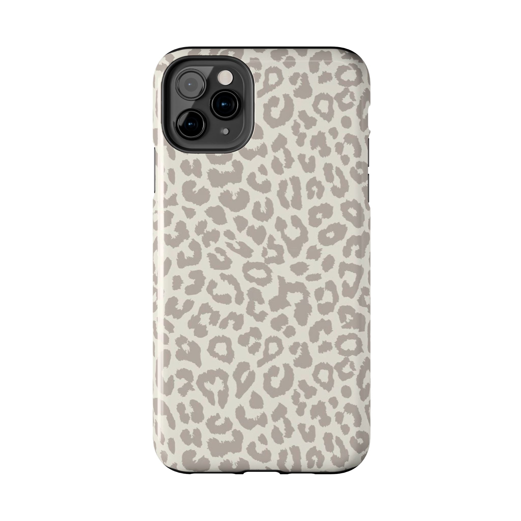 Beige Leopard Print Phone Case