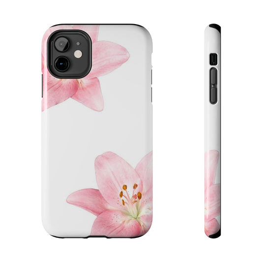 Blooming lilies phone case